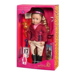 18' POSEABLE DOLL, LILLY ANNA