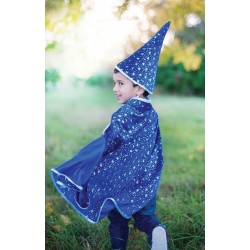 Glitter Wizard Cape&Hat,...