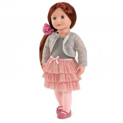 DOLL W/ FRILLY SKIRT, AYLA