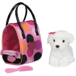 POLKA DOT GLAM BAG & BICHON F